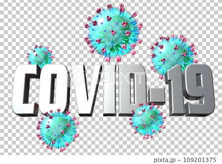 3DCG “New Coronavirus/COVID-19/SARS-CoV-2” 109201375