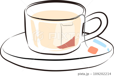 お茶　ティーバッグ　白 109202214