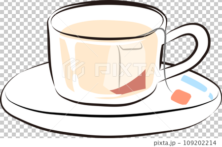 お茶　ティーバッグ　白 109202214