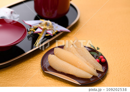 おせち料理の定番 味付け数の子 109202538
