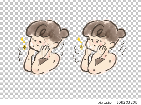 桑拿後皮膚變得光滑的女人 109203209