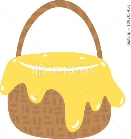 Cute Honey elements cartoon illustration. Cute Honey elements cartoon illustration. 109203401