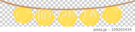 Cute Honey elements cartoon illustration. Cute Honey elements cartoon illustration. 109203434