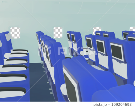 空飛機上的座位 空飛機上的座位 109204698
