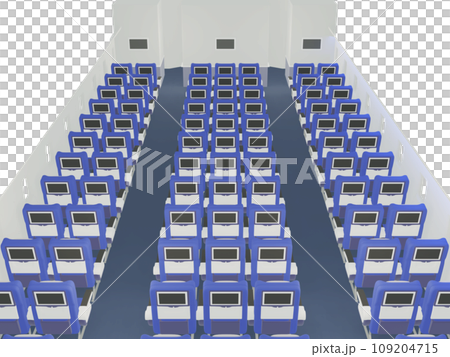 空飛機上的座位 空飛機上的座位 109204715