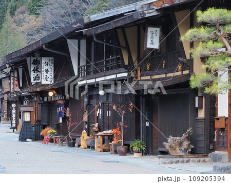 奈良井宿の街並み 奈良井宿の街並み 109205394