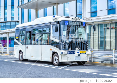 東京の都市風景　天空橋駅 109206021