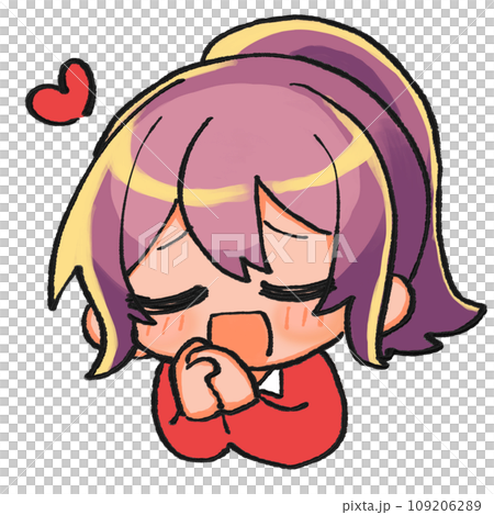 綁著馬尾充滿感情的迷你角色 109206289