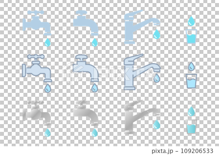 水龍頭,可愛的廚房廚房向量圖圖示彩色素材 水龍頭,可愛的廚房廚房向量圖圖示彩色素材 109206533
