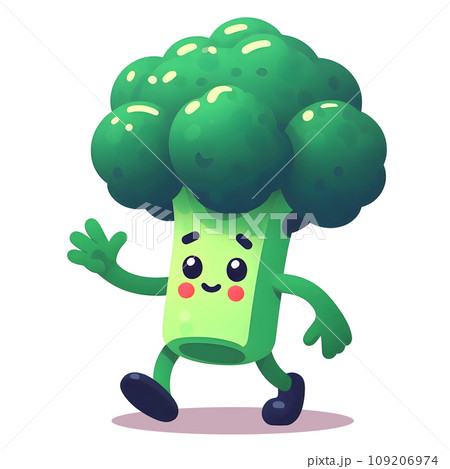 ブロッコリー・マスコットキャラクター AI生成画像 ブロッコリー・マスコットキャラクター AI生成画像 109206974