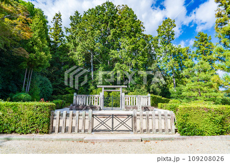 京都府長岡京市　第八十三代土御門天皇　金原陵 109208026