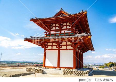 多賀城南門　多賀城外郭南門　宮城県多賀城市 109209875