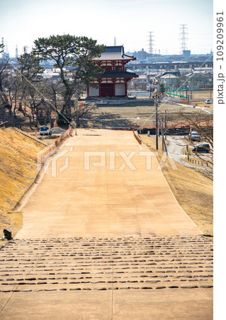 多賀城政庁跡　多賀城南門　多賀城外郭南門　宮城県多賀城市 109209961
