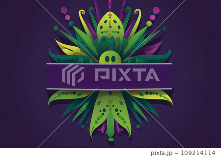 Carnival Mardi Gras label with masquerade, feathers, copy space. Vintage style Carnival Mardi Gras label with masquerade, feathers, copy space. Vintage style 109214114