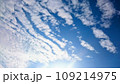 秋の空に浮かぶ雲 109214975