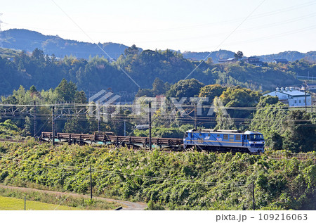 東海道本線　菊川ー金谷　JR貨物　EF210-303（吹田） 109216063