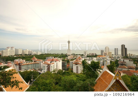 View of Patthaya from Wat Phra Yai Pattaya 109216964