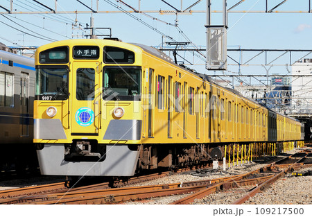 西武池袋線 保谷 西武鉄道 9000系 9107 西武池袋線 保谷 西武鉄道 9000系 9107 109217500