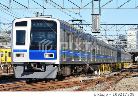 西武池袋線 保谷 西武鉄道 6000系 6109 西武池袋線 保谷 西武鉄道 6000系 6109 109217509