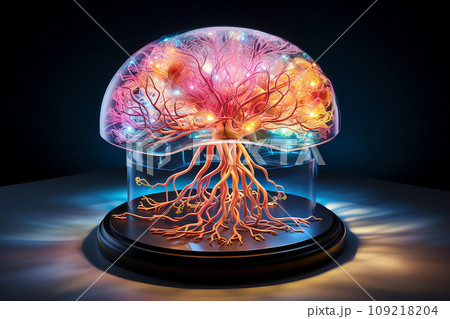 Human brain. Brain scans, integrating technology into neuroscience 109218204