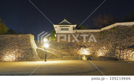 岡山城不明門（夜景）3 109219666