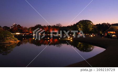 岡山後楽園ライトアップ9 109219729