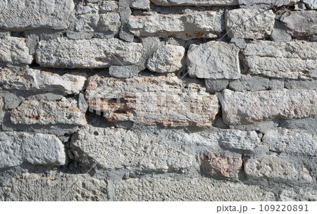 Acient brick wall. Grunge brick wall background Acient brick wall. Grunge brick wall background 109220891