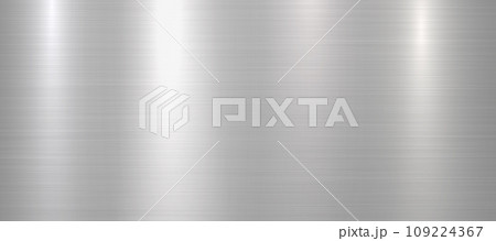 Panoramic background silver steel metal texture - Vector Panoramic background silver steel metal texture - Vector 109224367