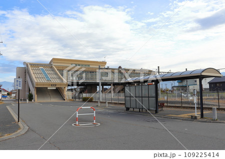 JRとしなの鉄道の共同使用駅 豊野駅北口 109225414