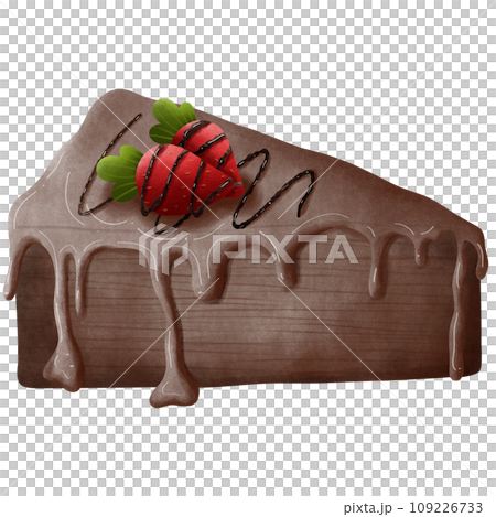 Cheesecake with cream  109226733