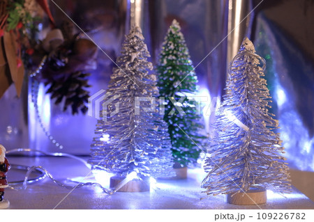 クリスマスツリーのある風景 109226782