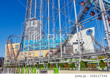 【東京の都市風景】東京ドーム周辺の都市風景 109227348