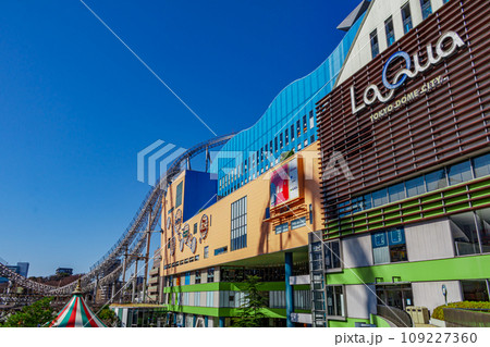 【東京の都市風景】東京ドーム周辺の都市風景 109227360