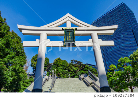 【東京の都市風景】日枝神社周辺の都市風景 109227384