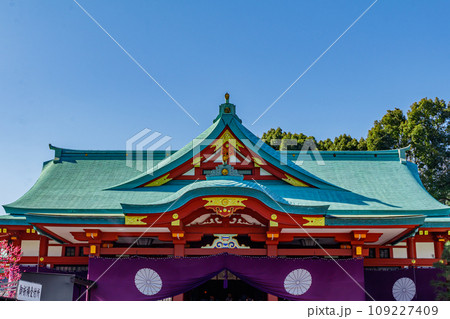 【東京の都市風景】日枝神社周辺の都市風景 109227409