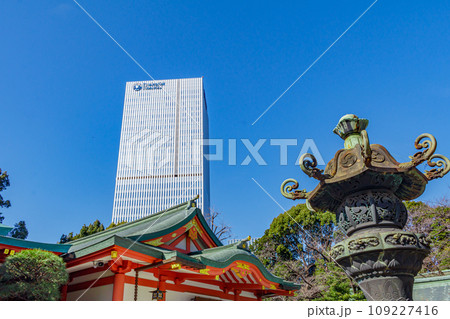 【東京の都市風景】日枝神社周辺の都市風景 【東京の都市風景】日枝神社周辺の都市風景 109227416