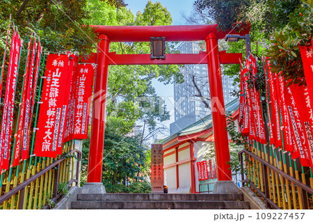 【東京の都市風景】日枝神社周辺の都市風景 109227457