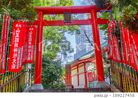 【東京の都市風景】日枝神社周辺の都市風景 【東京の都市風景】日枝神社周辺の都市風景 109227458