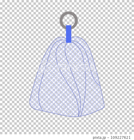 洗顔ネット 泡だて用品のイラスト 洗顔ネット 泡だて用品のイラスト 109227621