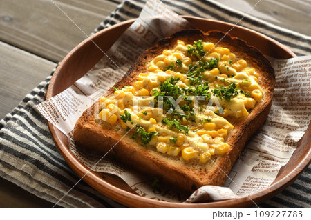 コーンマヨトースト 109227783