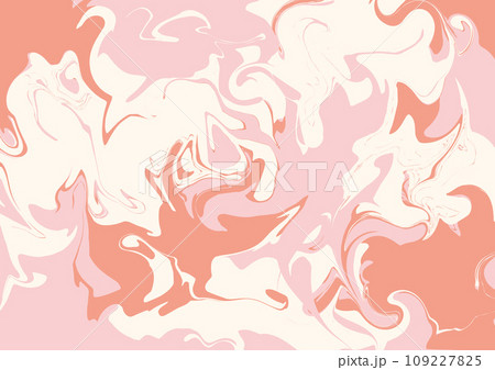 ピンクのマーブル背景素材 109227825