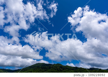Beautiful blue sky white clouds nature environment background Beautiful blue sky white clouds nature environment background 109228092