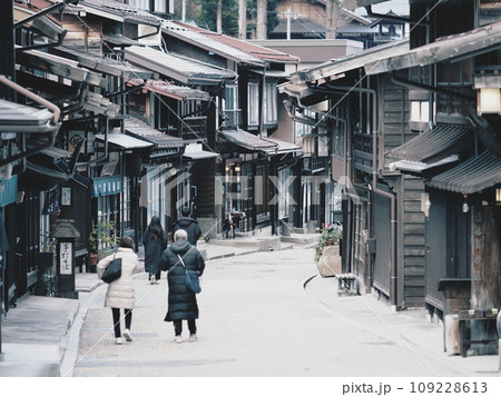 奈良井宿の街並み 奈良井宿の街並み 109228613