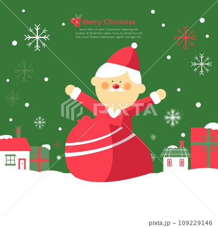 a variety of Christmas illustrations a variety of Christmas illustrations 109229146