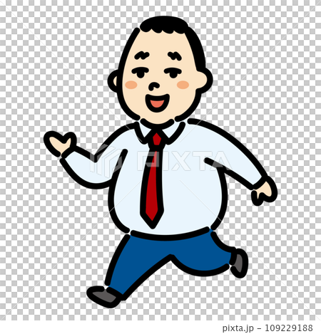 案内する　ビジネスマン 109229188