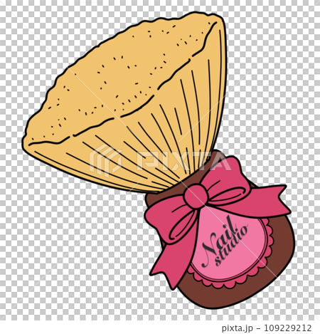 The illustration of a brush 109229212