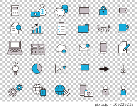 業務圖標集 109229218
