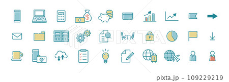 ビジネス　アイコン　セット 109229219