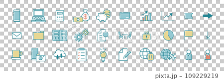 ビジネス　アイコン　セット 109229219