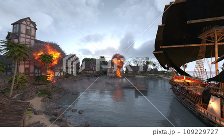 ヴァイキング船 109229727